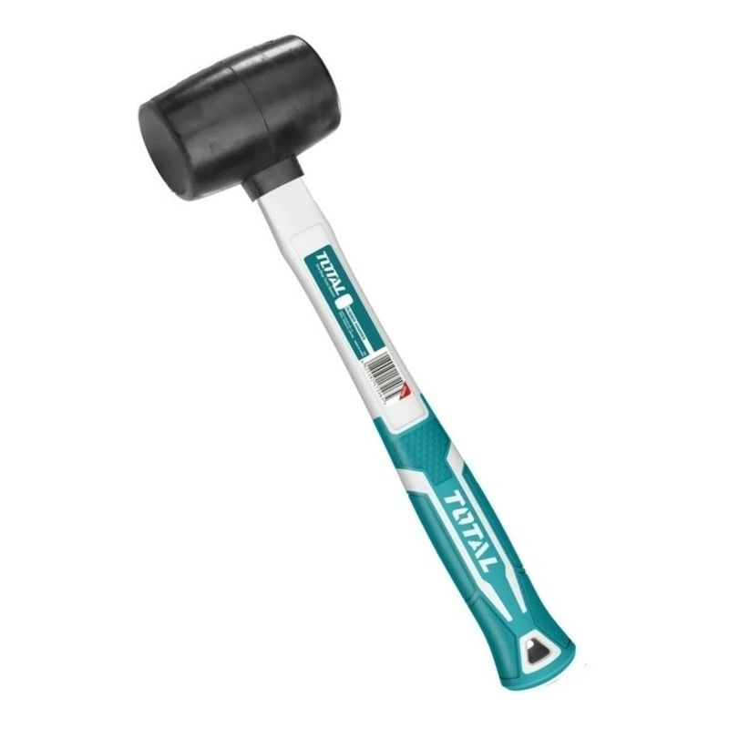 TOTAL - Martillo Maso De Goma 8 Onzas Mango Fibra Total Tools