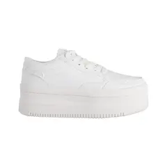 BAMERS - Zapatillas Plataforma Mujer Girona High Blanco