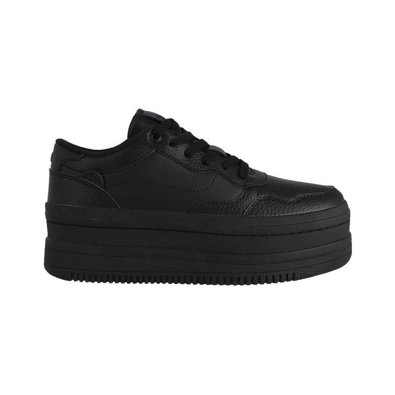 BAMERS - Zapatillas Plataforma Mujer Bamers Girona High Negro