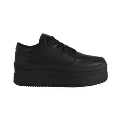 BAMERS - Zapatillas Plataforma Mujer Girona High Negro
