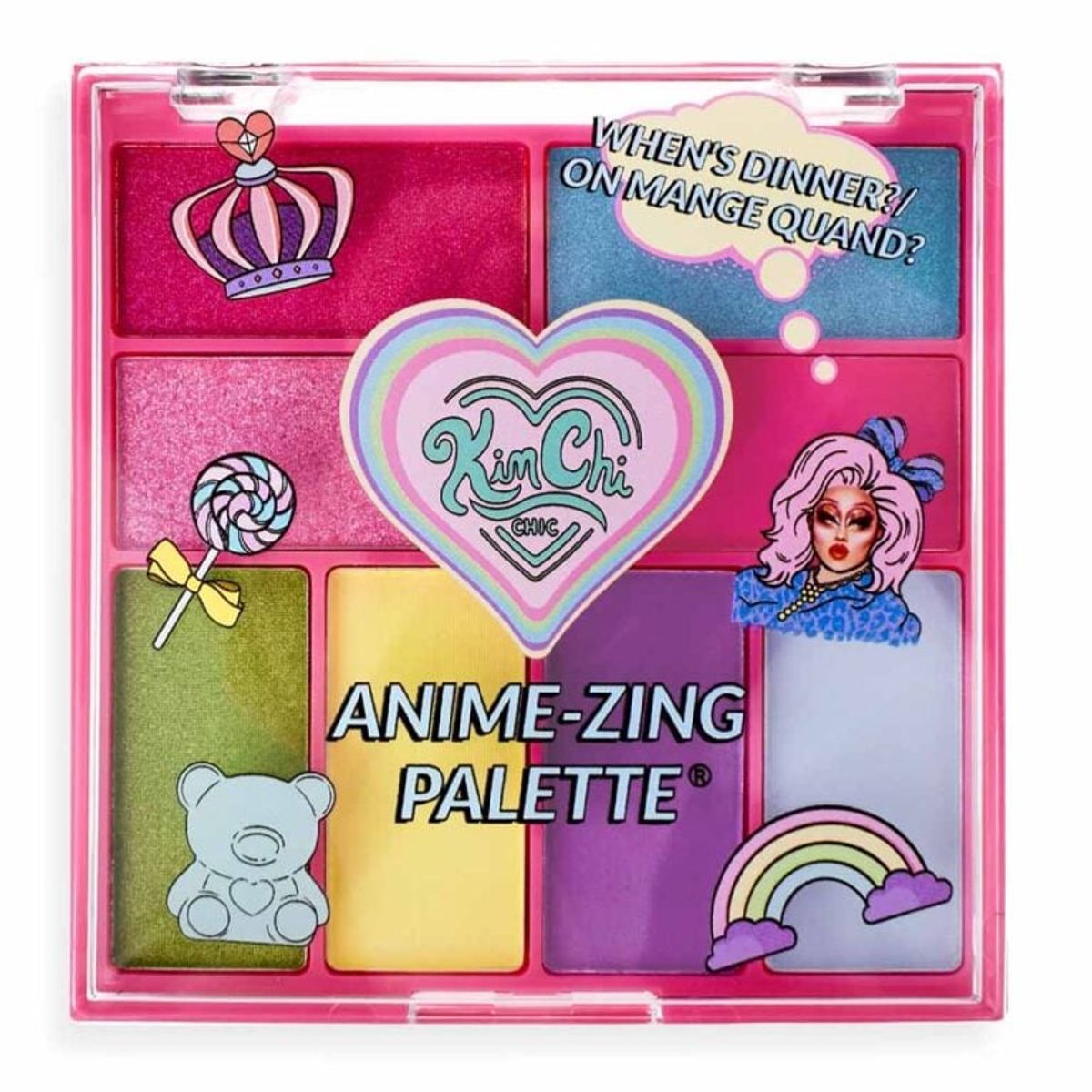 KIMCHI CHIC BEAUTY - Paleta Anime-Zing - 01 Retro Kimchi Chic Beauty - Kimchi Chic Beauty
