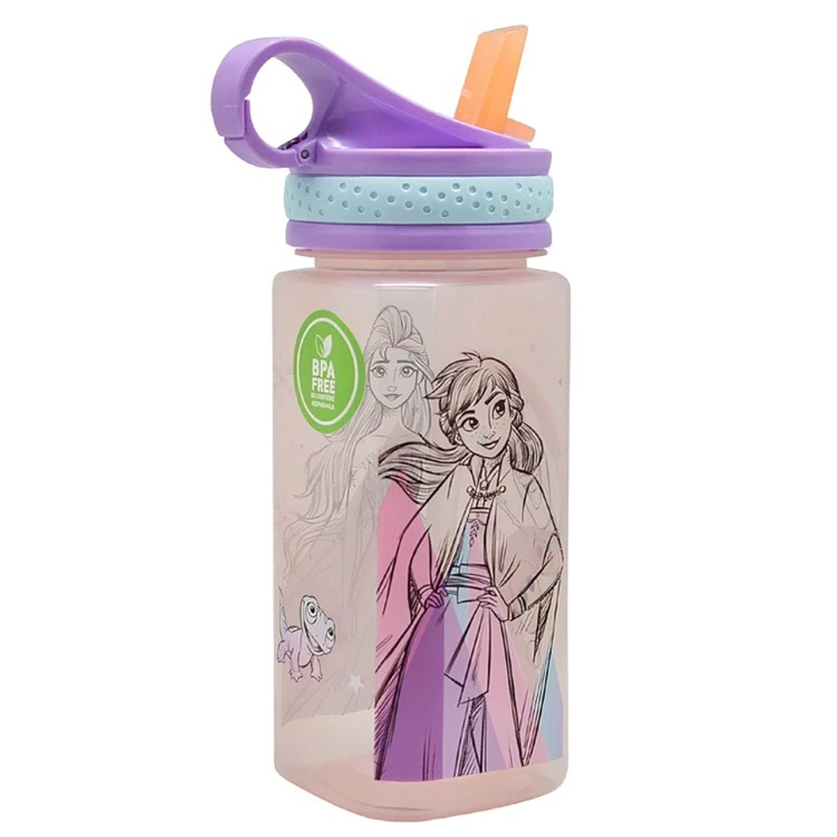 DISNEY - Botella Cuadrada 500ml Licencias Frozen