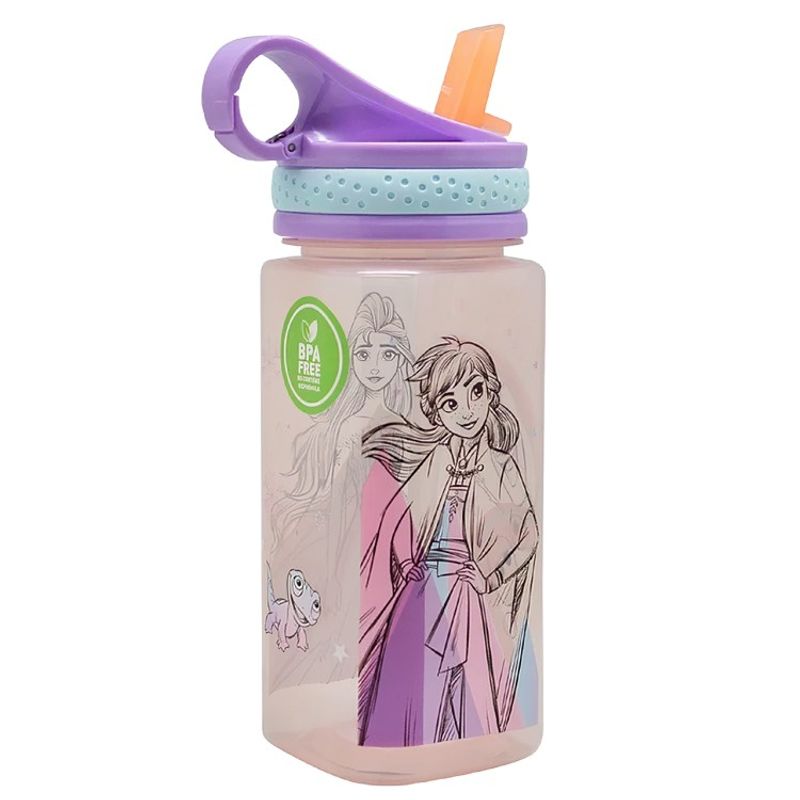 DISNEY - Botella Cuadrada 500ml Licencias Frozen