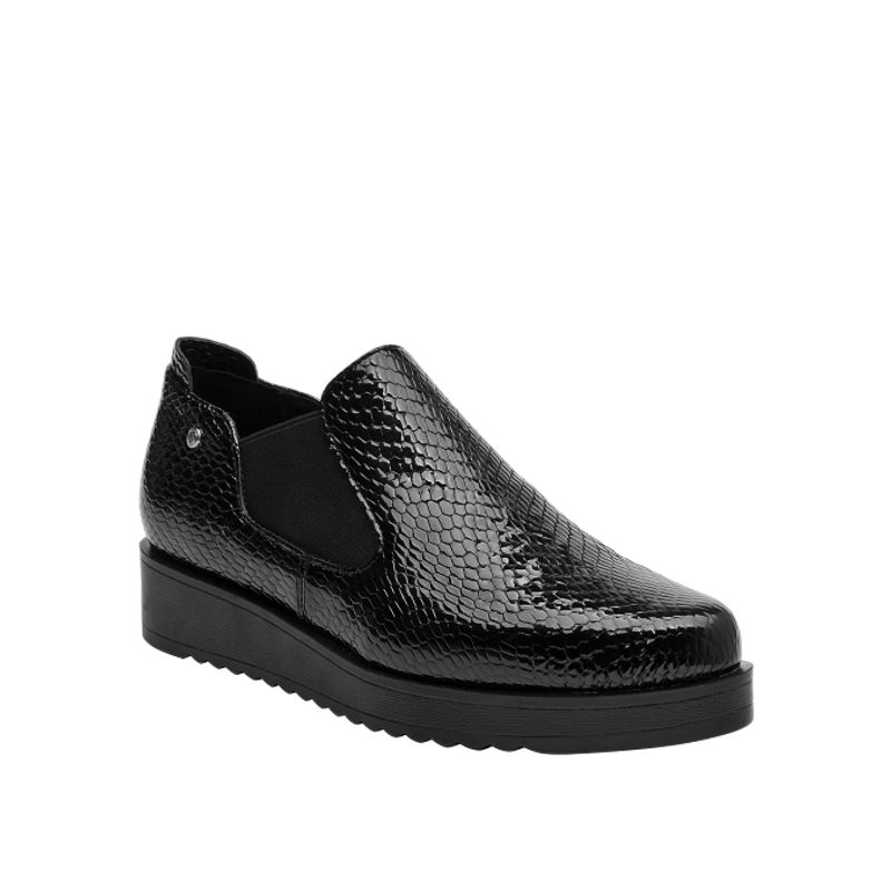 POLLINI - Zapato Casual Mujer Negro Pollini