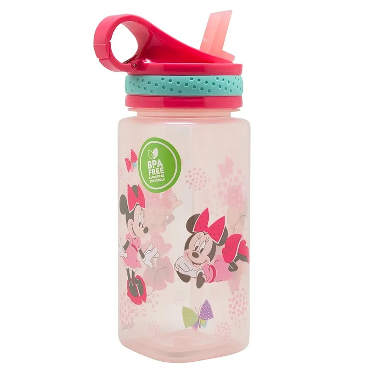 DISNEY - Botella Cuadrada 500ml Licencias Minnie