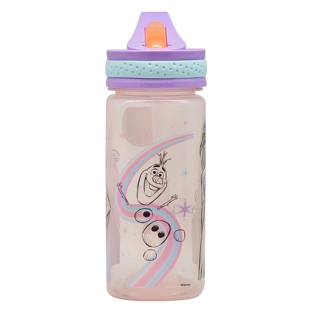 LICENCIAS - Botella Cuadrada 500ml Licencias Frozen