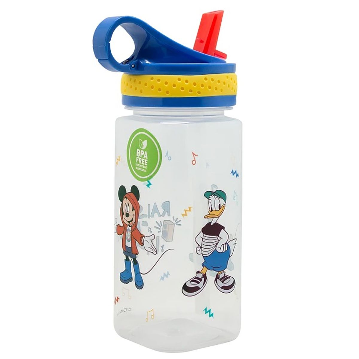 LICENCIAS - Botella Cuadrada 500ml Licencias Mickey