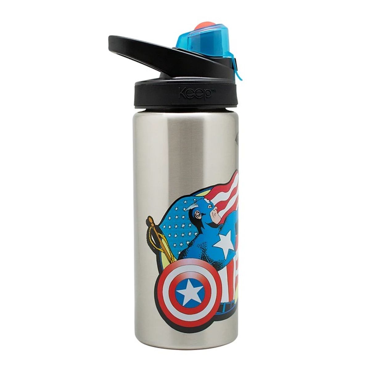LICENCIAS - BOTELLA MANGO NEW LICENCIAS Capitan America