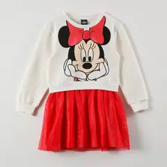 DISNEY - Conjunto Niña Minnie Shine Blanco