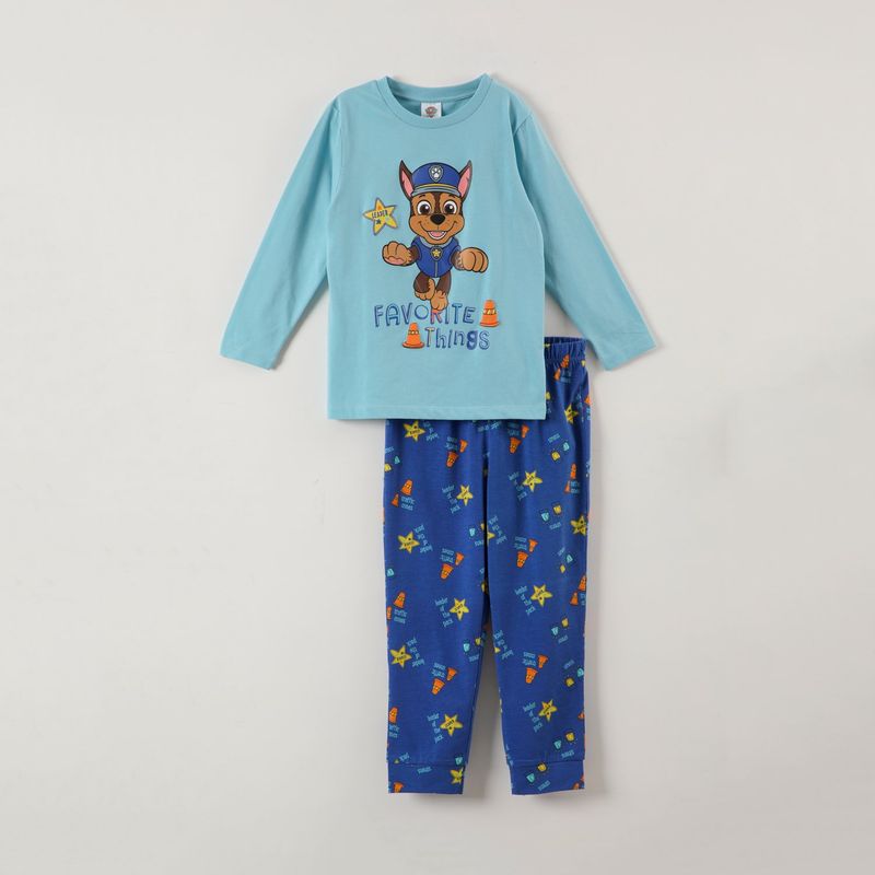 PAW PATROL - Pijama Niño Favorite Things Azul Paw Patrol