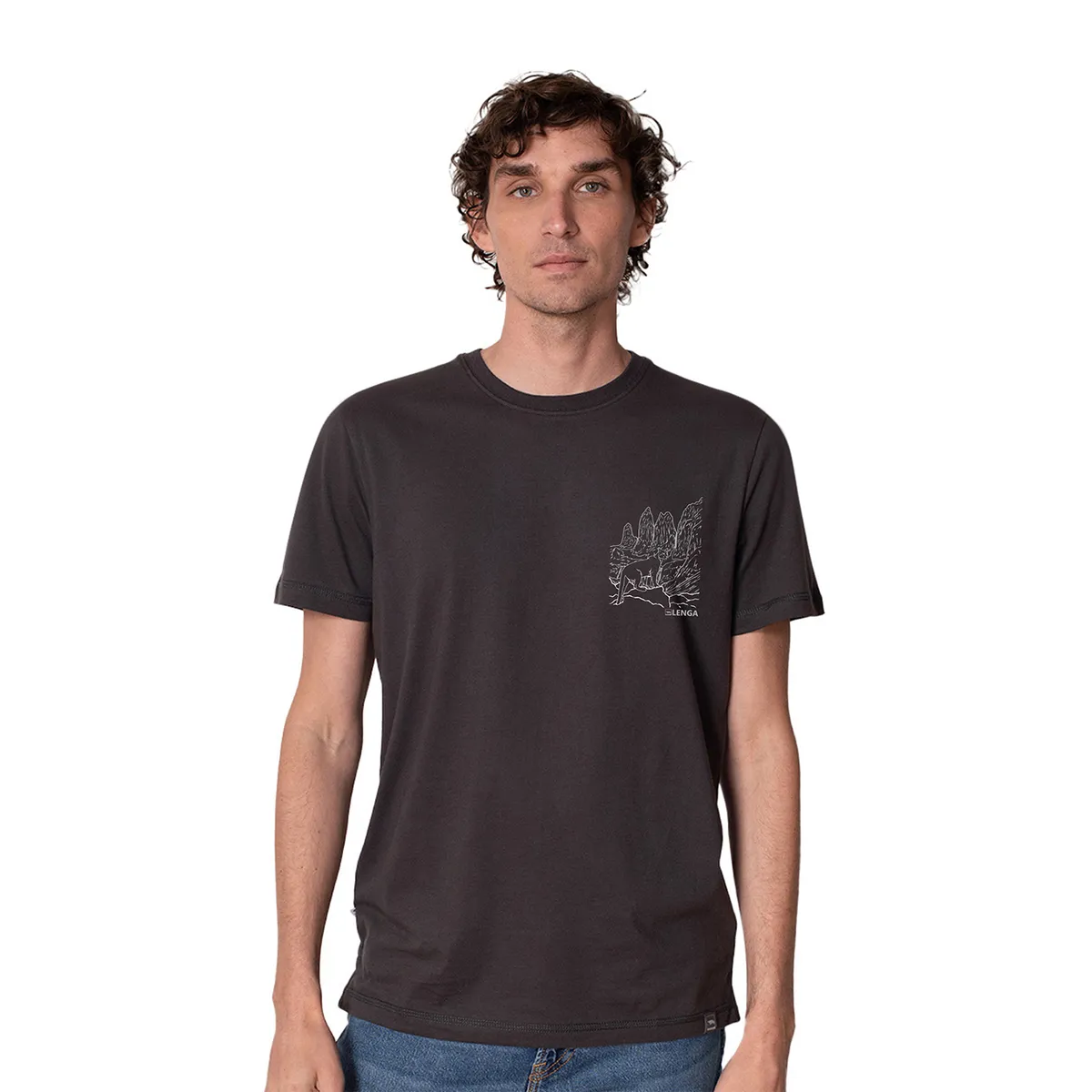 LENGA - Polera Hombre Uv+pro Algodón Orgánico Puma Las Torres Lenga®