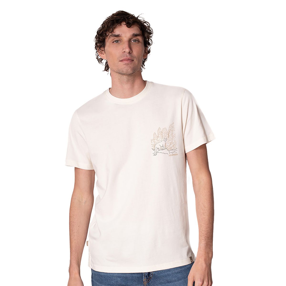 LENGA - Polera Hombre Uv+pro Algodón Orgánico Puma Las Torres Lenga®