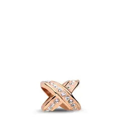 BERING - Charm Infinity-3 Oro Rosa - Dorado