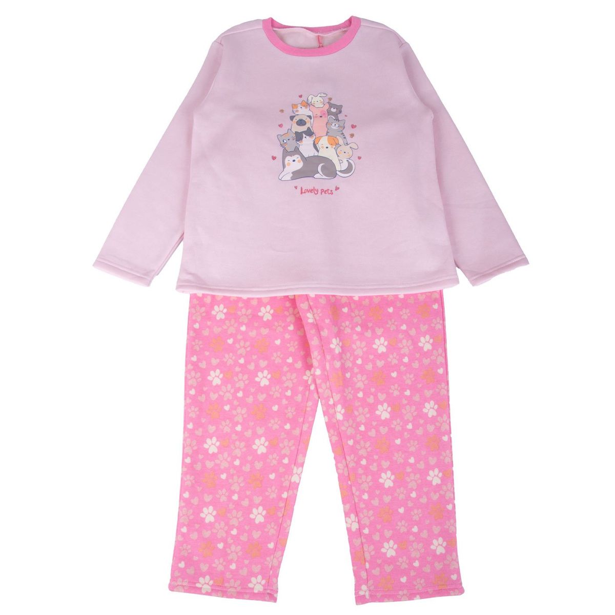 PILLIN - Pijama Niña Pillin - Fucsia
