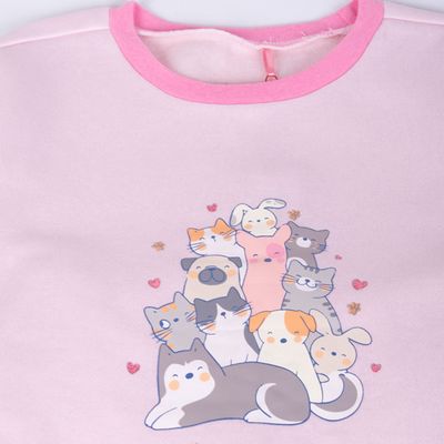 Imagen 2 del producto Pijama Niña - Fucsia