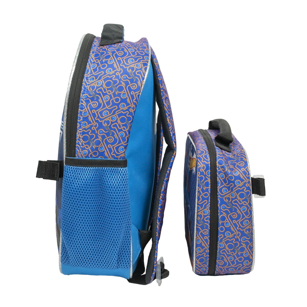 HOT WHEELS - Mochila con Lonchera Hot Wheels Azul