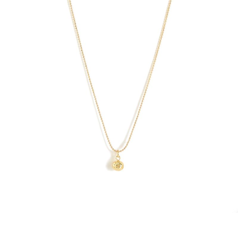 AMPHORA - Collar con colgante milan dorado