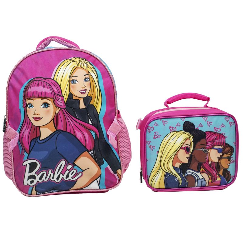 BARBIE - Mochila Con Lonchera Barbie
