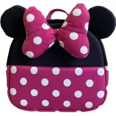 DISNEY - Mochila Pre-Escolar 3D Minnie Con Tirante