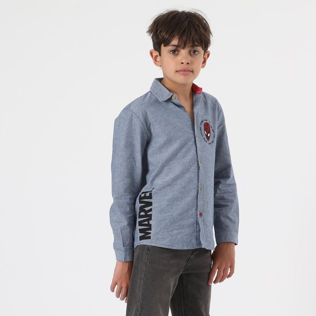 MARVEL - Camisa Niño Spiderman The One Azul Marvel