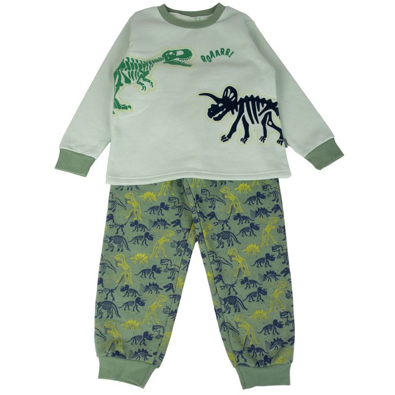 PILLIN - Pijama Niño Pillin - Verde