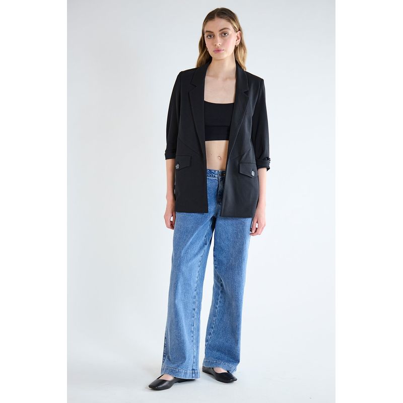 IO - Blazer Negro Mujer Io