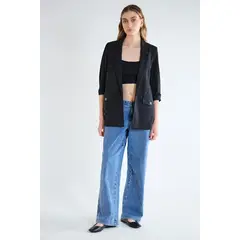 IO - Blazer Liso Negro