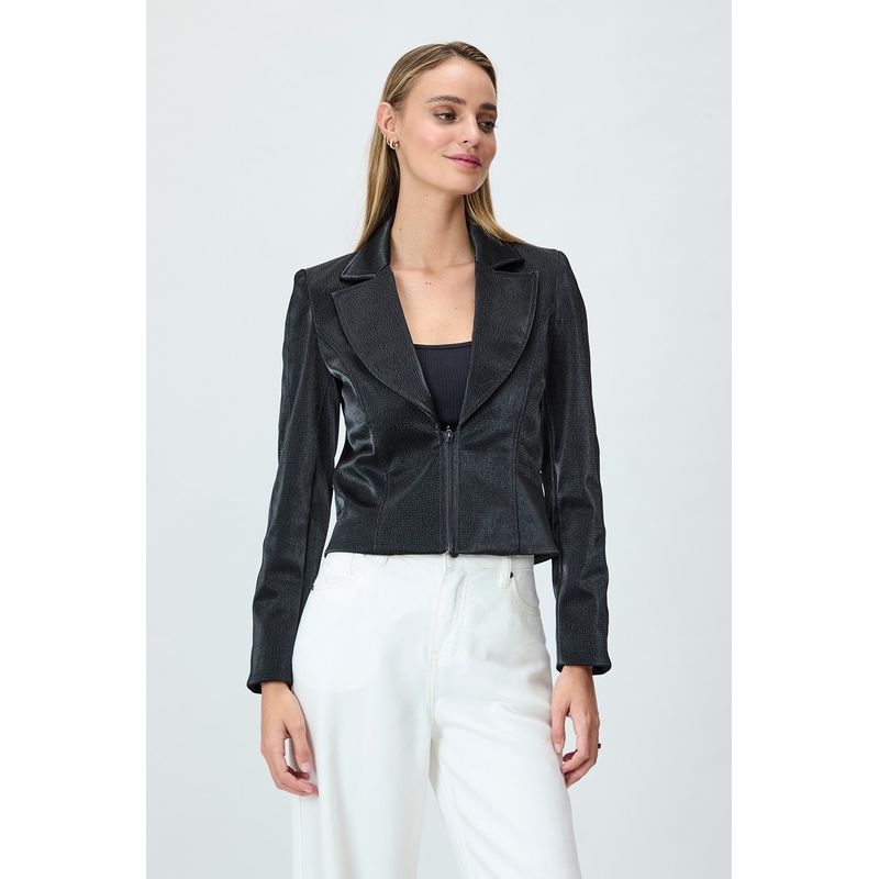 IO - Chaqueta Negro Mujer Io
