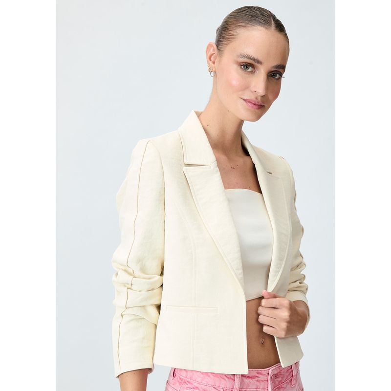 IO - Blazer Beige Mujer Io