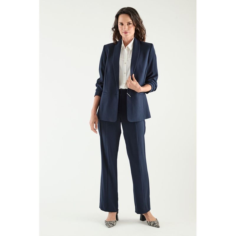 MA GRIFFE - Blazer Azul Marino Mujer Magriffe