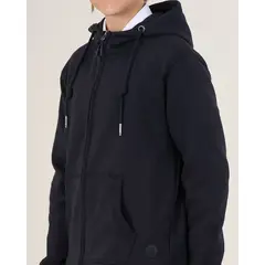 POLEMIC - Poleron escolar niña cierre y gorro 12 a XL