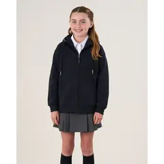 POLEMIC - Poleron escolar niña cierre y gorro 6 a 10