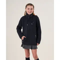 POLEMIC - Poleron escolar niña cierre sin gorro 6 a 10