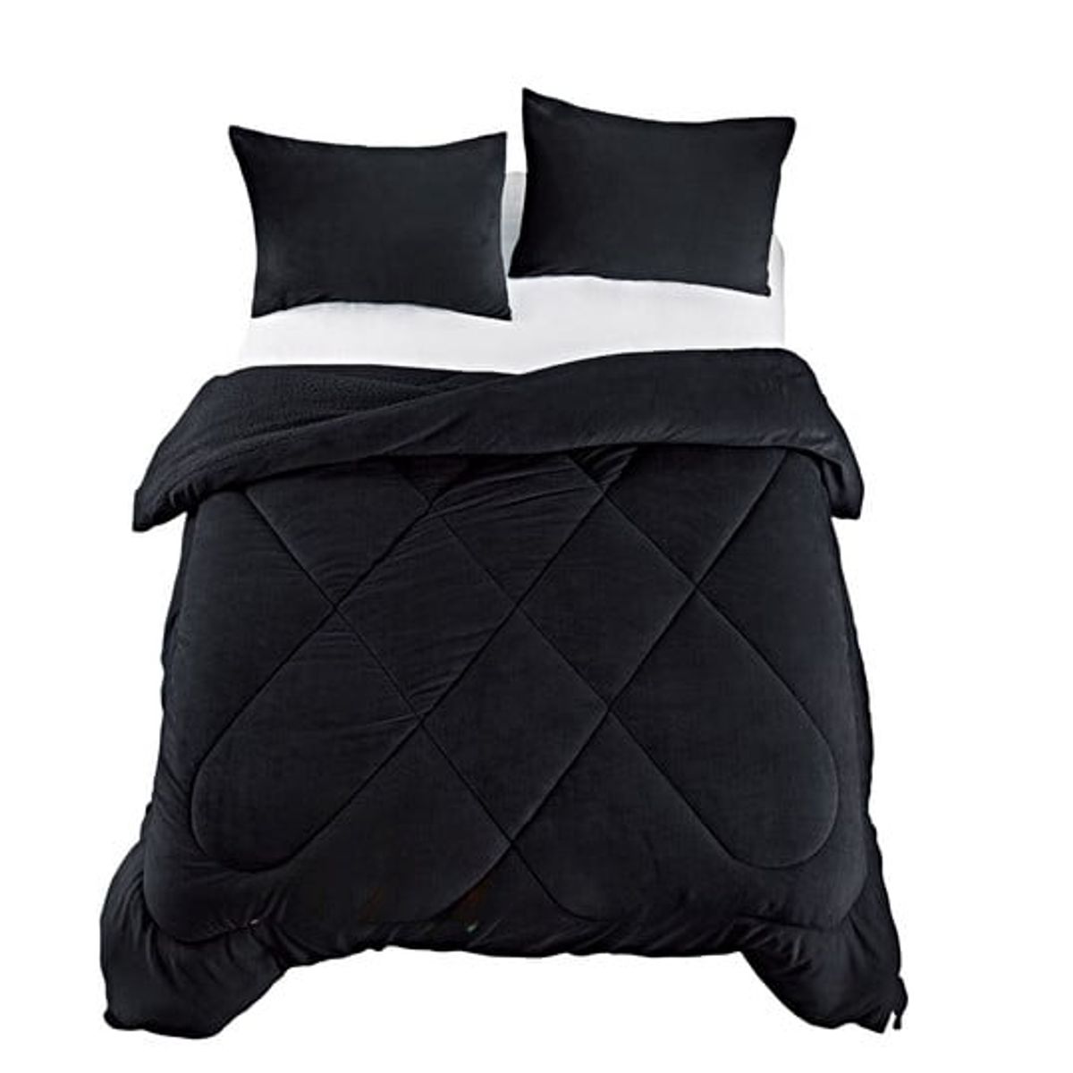 GENERICO - COBERTOR PLUSH CON CHIPORRO INVIERNO KING A2