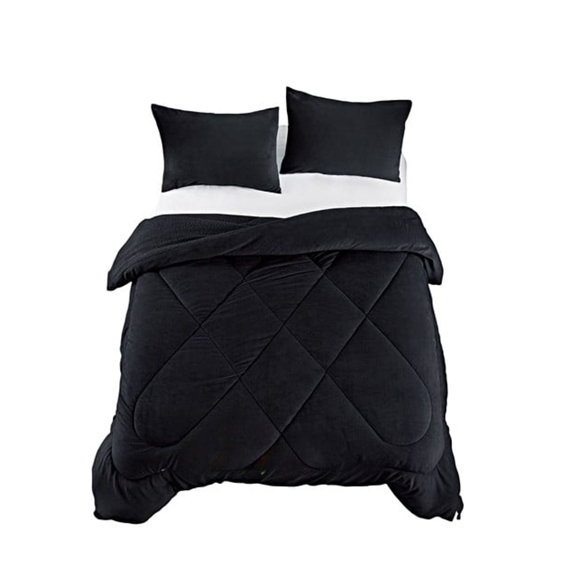 GENERICO - COBERTOR PLUSH CON CHIPORRO INVIERNO KING A2