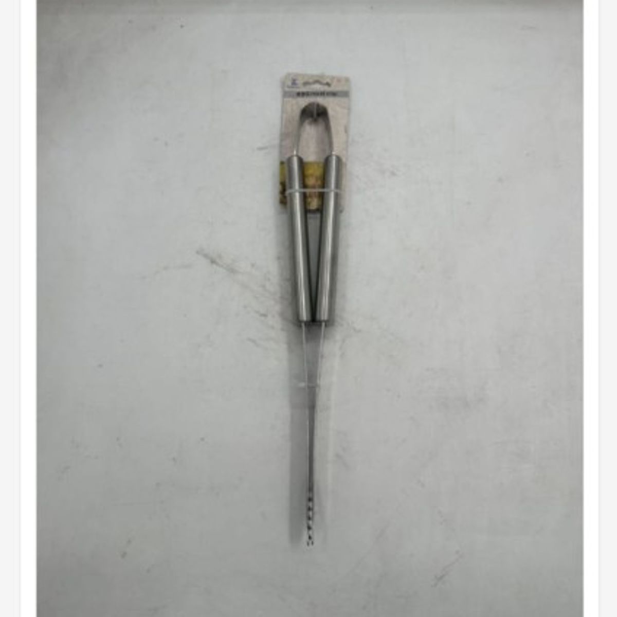 GENERICO - Pinza De BBQ Acero Inoxidable