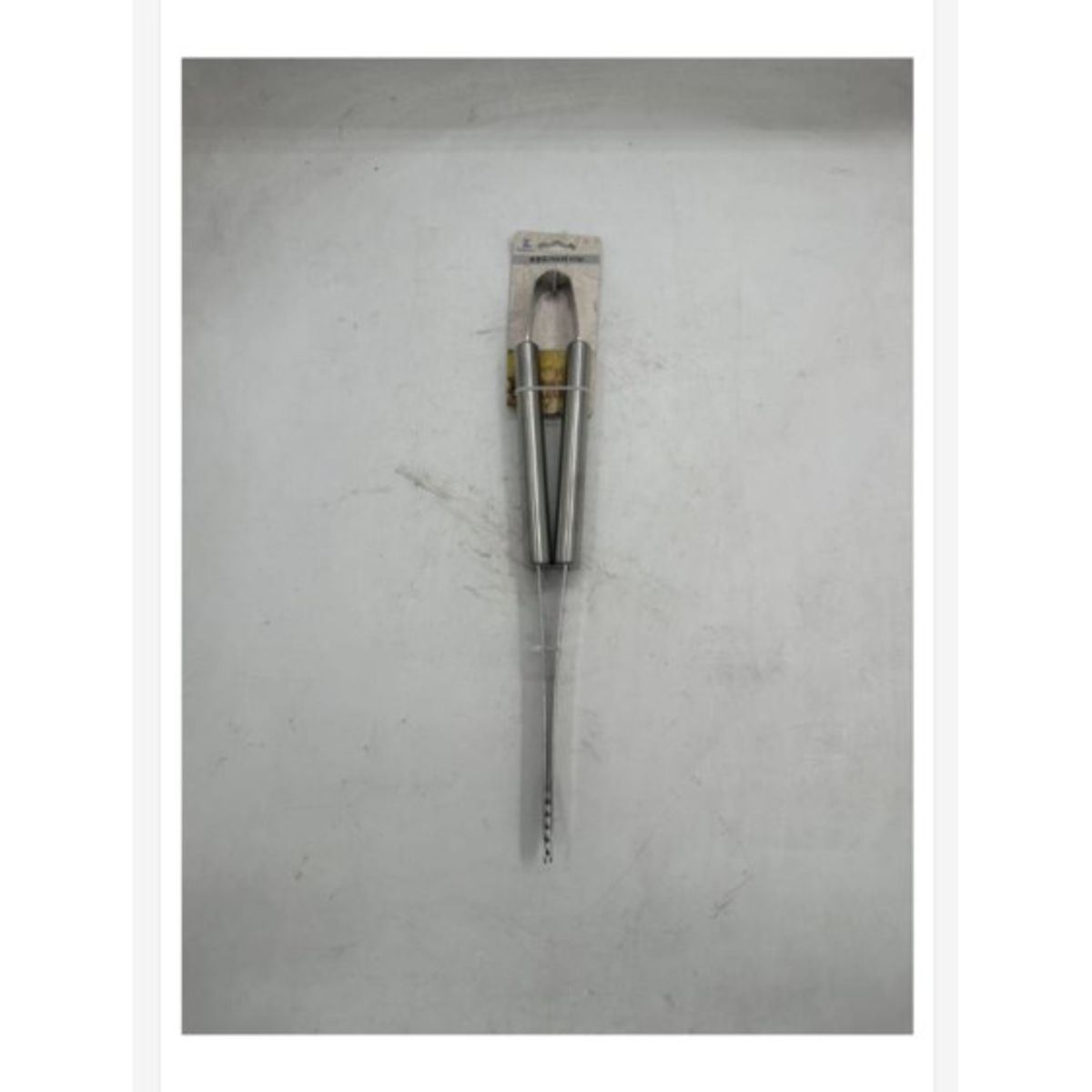 GENERICO - Pinza De BBQ Acero Inoxidable