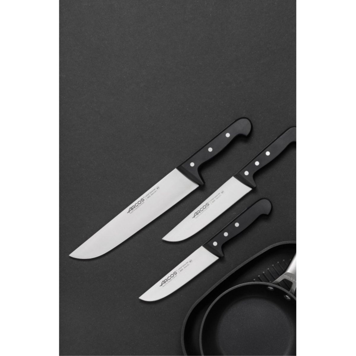 ARCOS - Cuchillo Carnicero 17,5cm Universal Acero Inoxidable Arcos