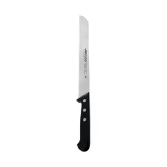 ARCOS - Cuchillo Sierra 20cm Universal Acero Inoxidable Negro