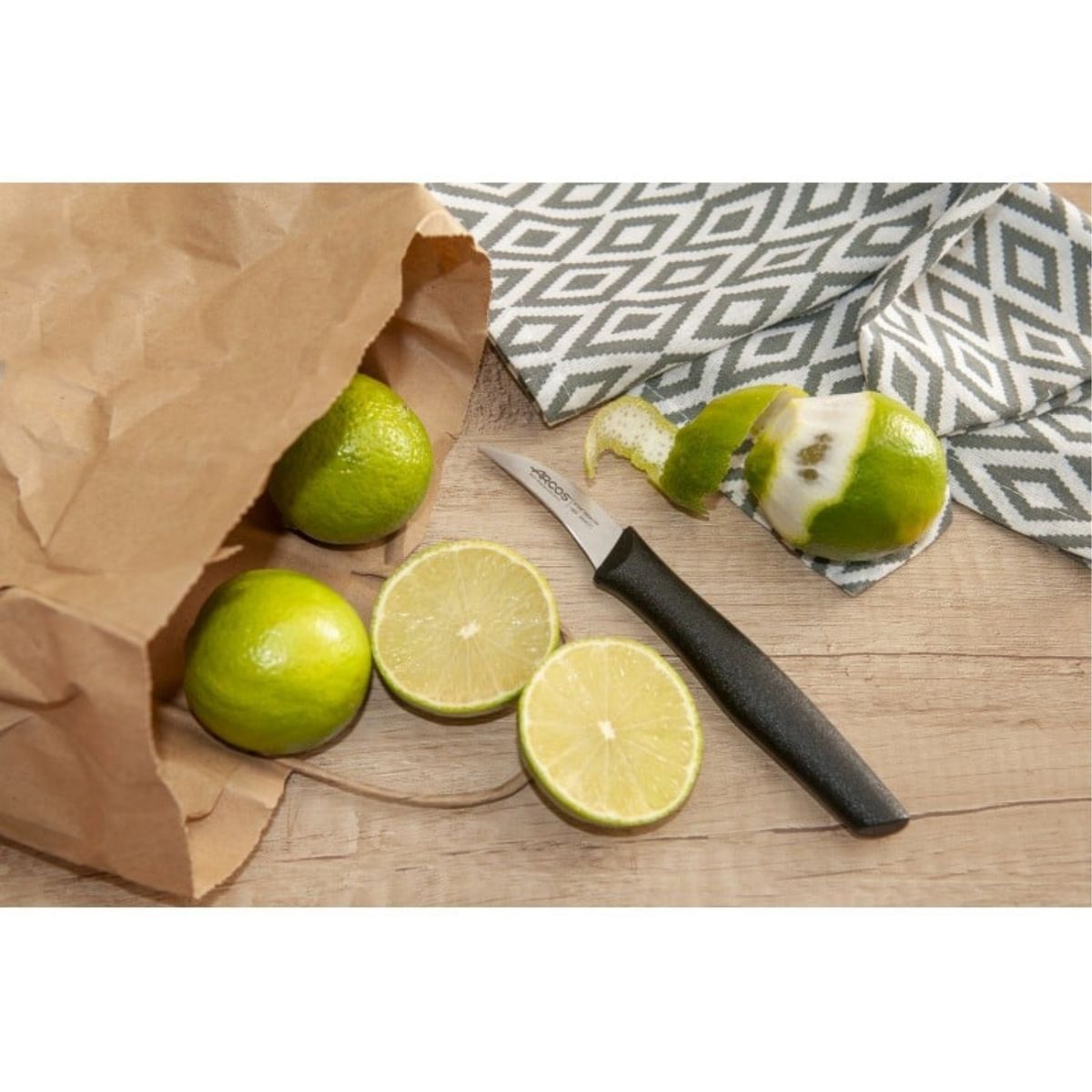 ARCOS - Cuchillo Torneador 6cm Nova Acero Inoxidable Arcos