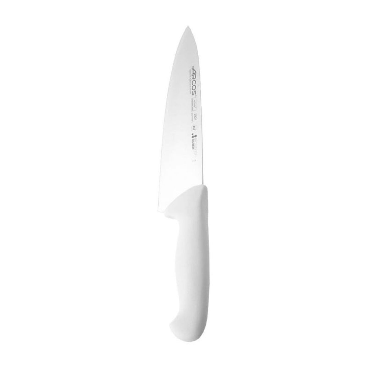ARCOS - Cuchillo Medio Golpe Blanco 20cm Acero Inoxidable Arcos