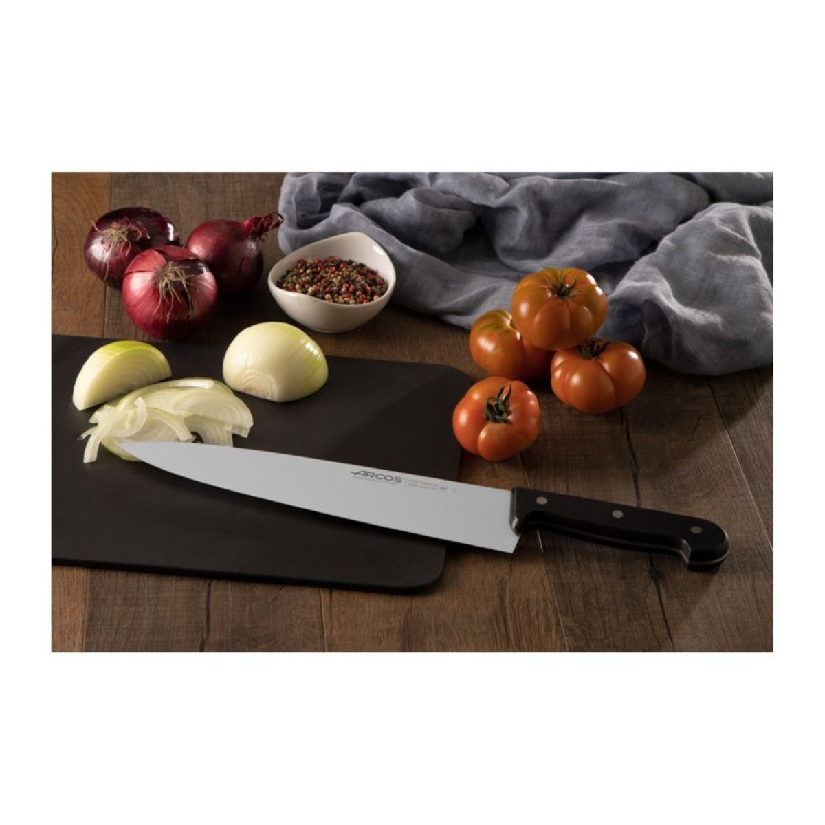 ARCOS - Cuchillo Medio Golpe 30cm Universal Acero Inoxidable Arcos