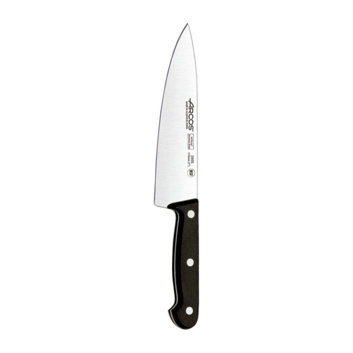 ARCOS - Cuchillo Medio Golpe 17,5cm Universal Acero Inoxidable Arcos