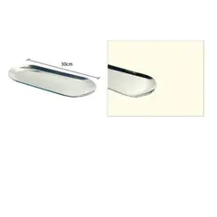 GENERICO - Plato Acero Inoxidable 30Cm.
