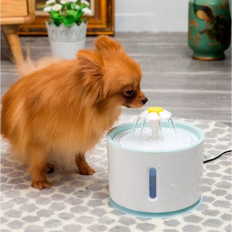 GENERICO - Bebedero eléctrico USB para mascota 2,4 litros