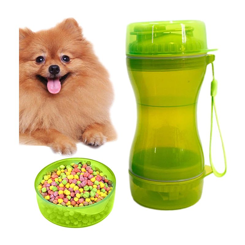 GENERICO - botella de hidratación o comida para gatos y perros