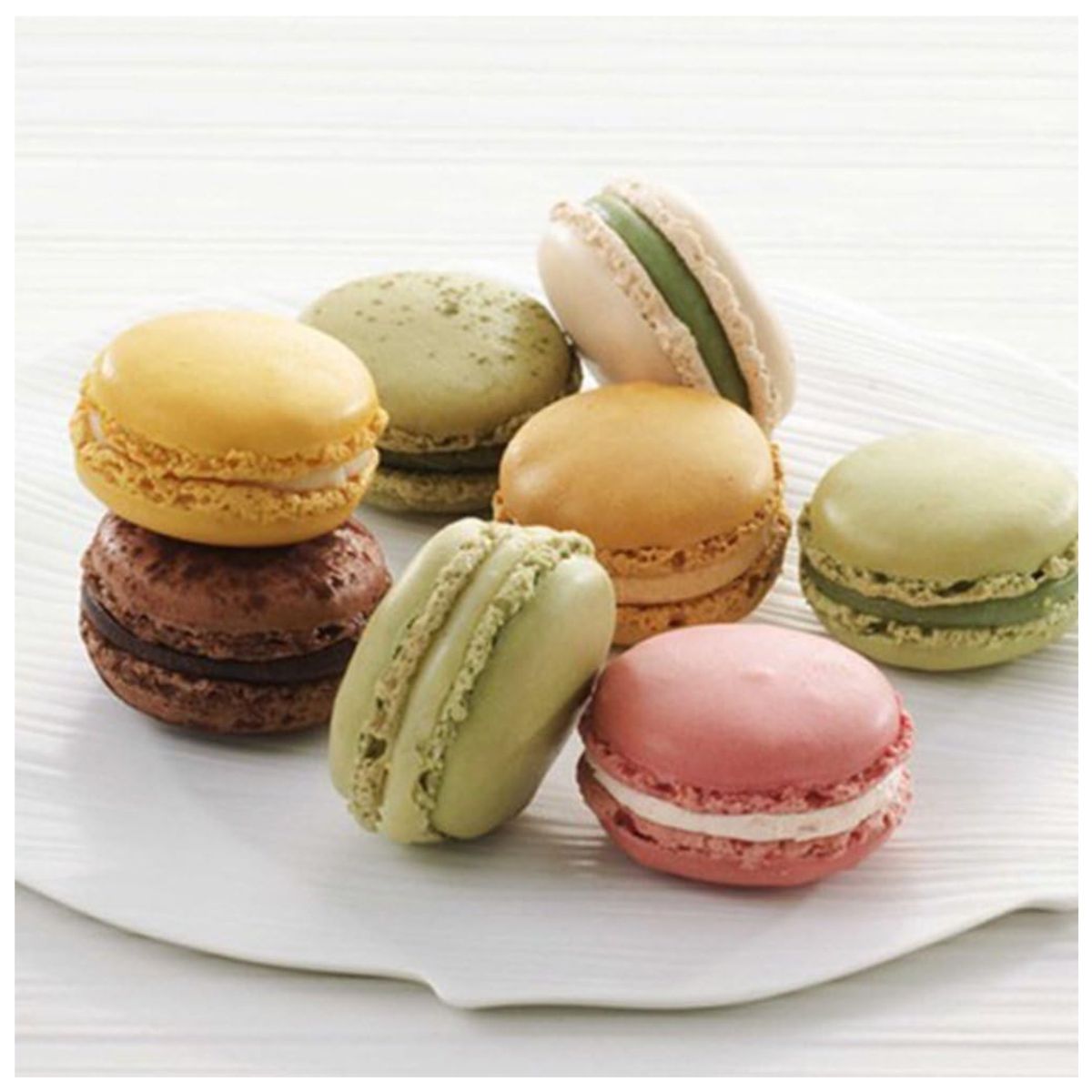 GENERICO - Moldes 30 Espacios Macarrones