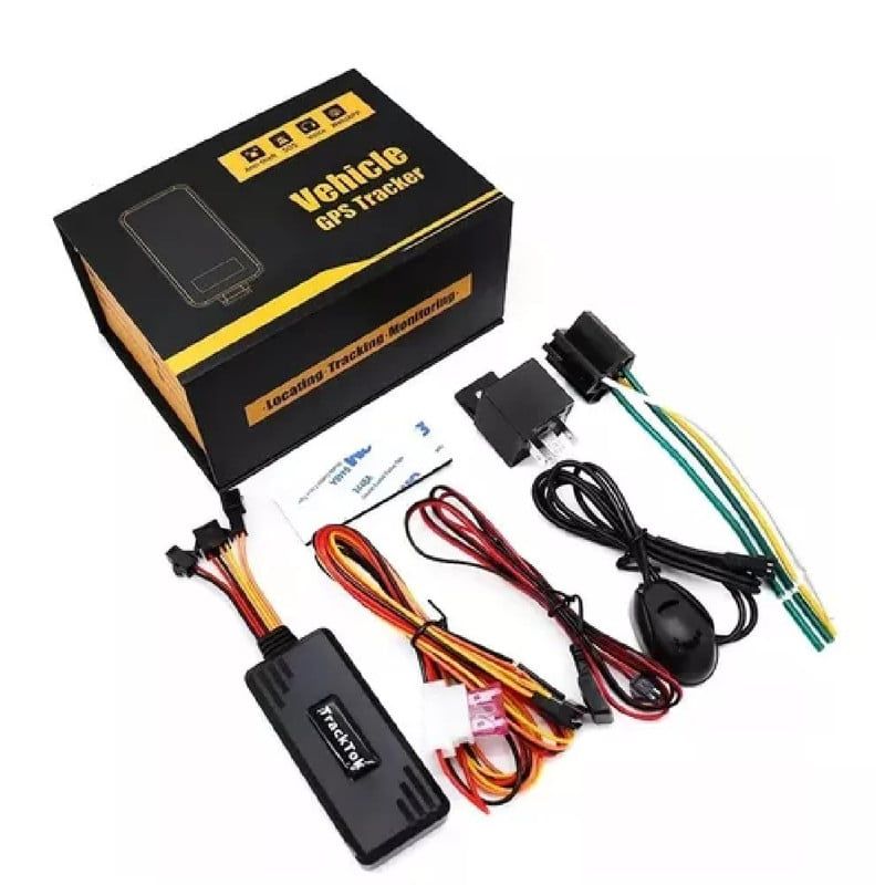 ANGELES DEL HOGAR - Gps Tracker 4g Con Inmoilizador Para Autos Y Motos Cy06