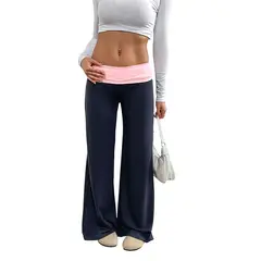 BLWOENS - Pantalones Mujer - Azul