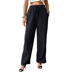 BLWOENS - Pantalones Mujer - Negro